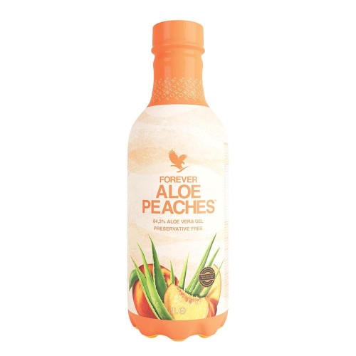 Forever Aloe Peaches - Nektar z miąższem z liści aloesu o smaku brzoskwiniowym