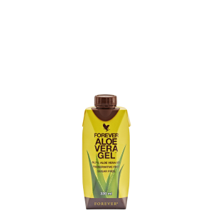 Miąższ Aloesowy, 99,7% soku z liści aloesu - Forever Aloe Vera Gel Mini, Opakowanie 330 ml